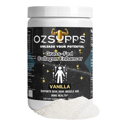 Grass-Fed Collagen Enhancer (Vanilla) - OzSupps
