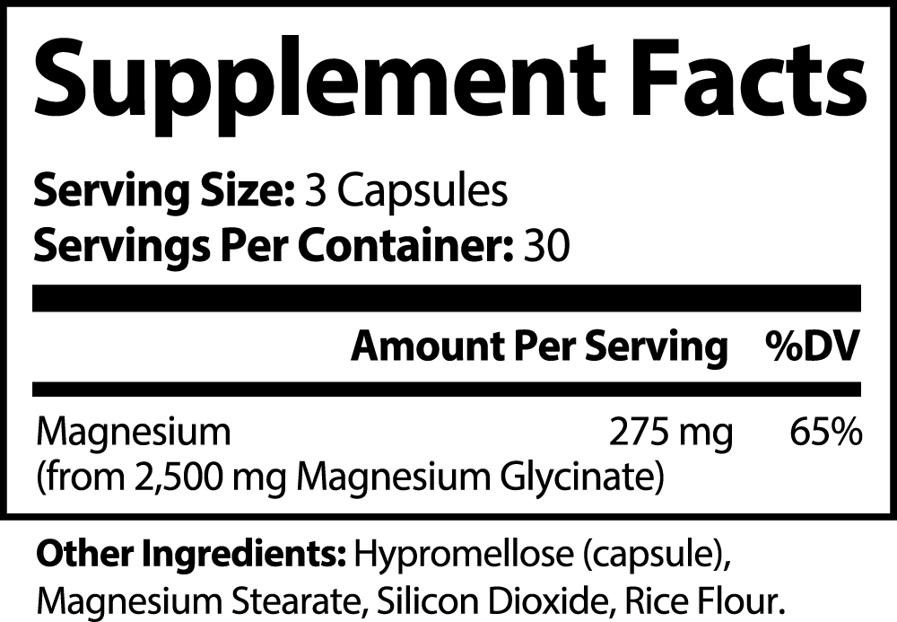 Magnesium Glycinate - OzSupps